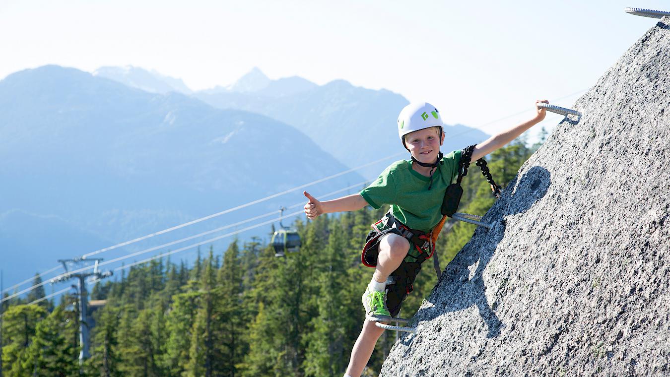 Squamish Via Ferrata at the Sea to Sky Gondola