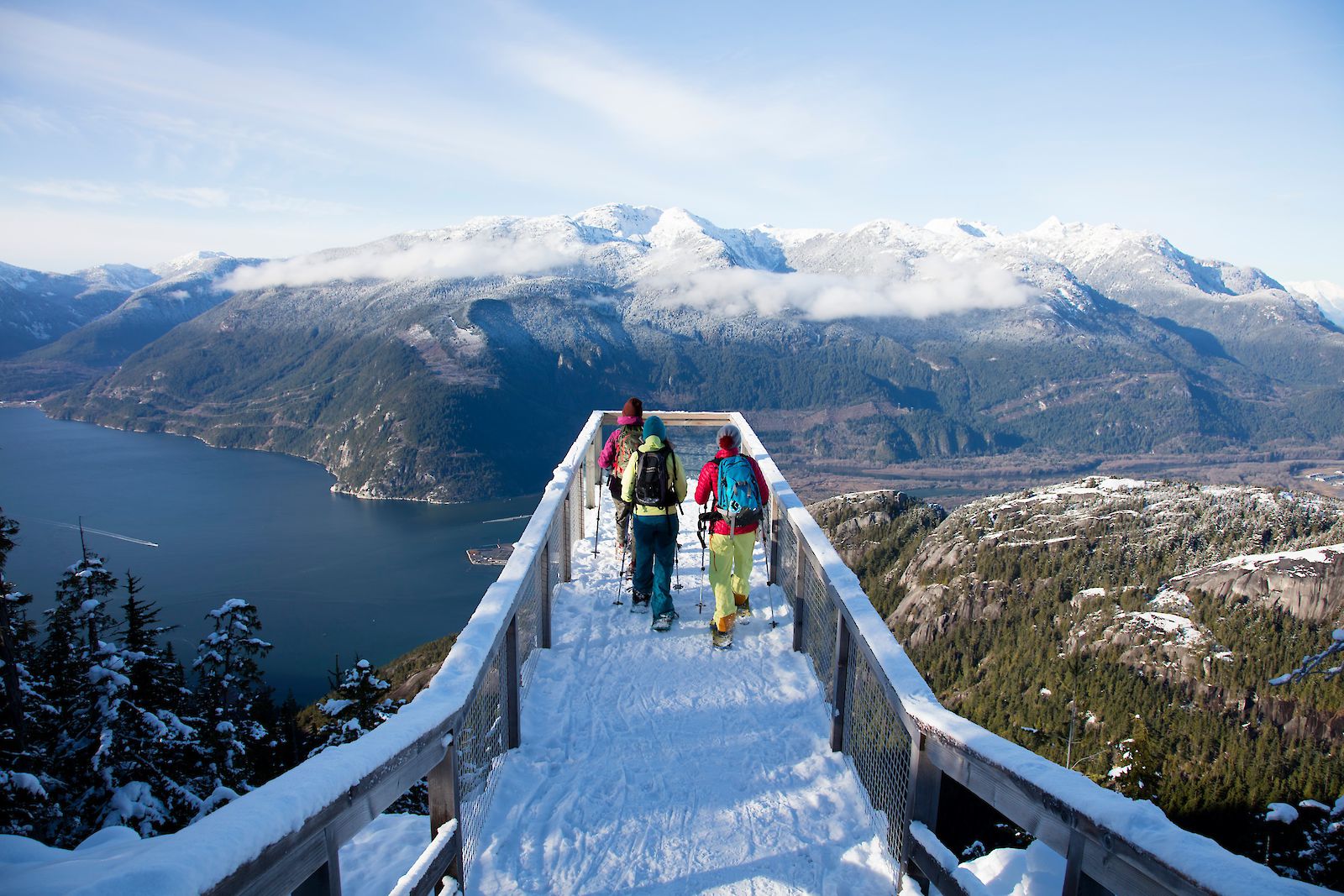 Sea to Sky Gondola Winter Snowshoeing